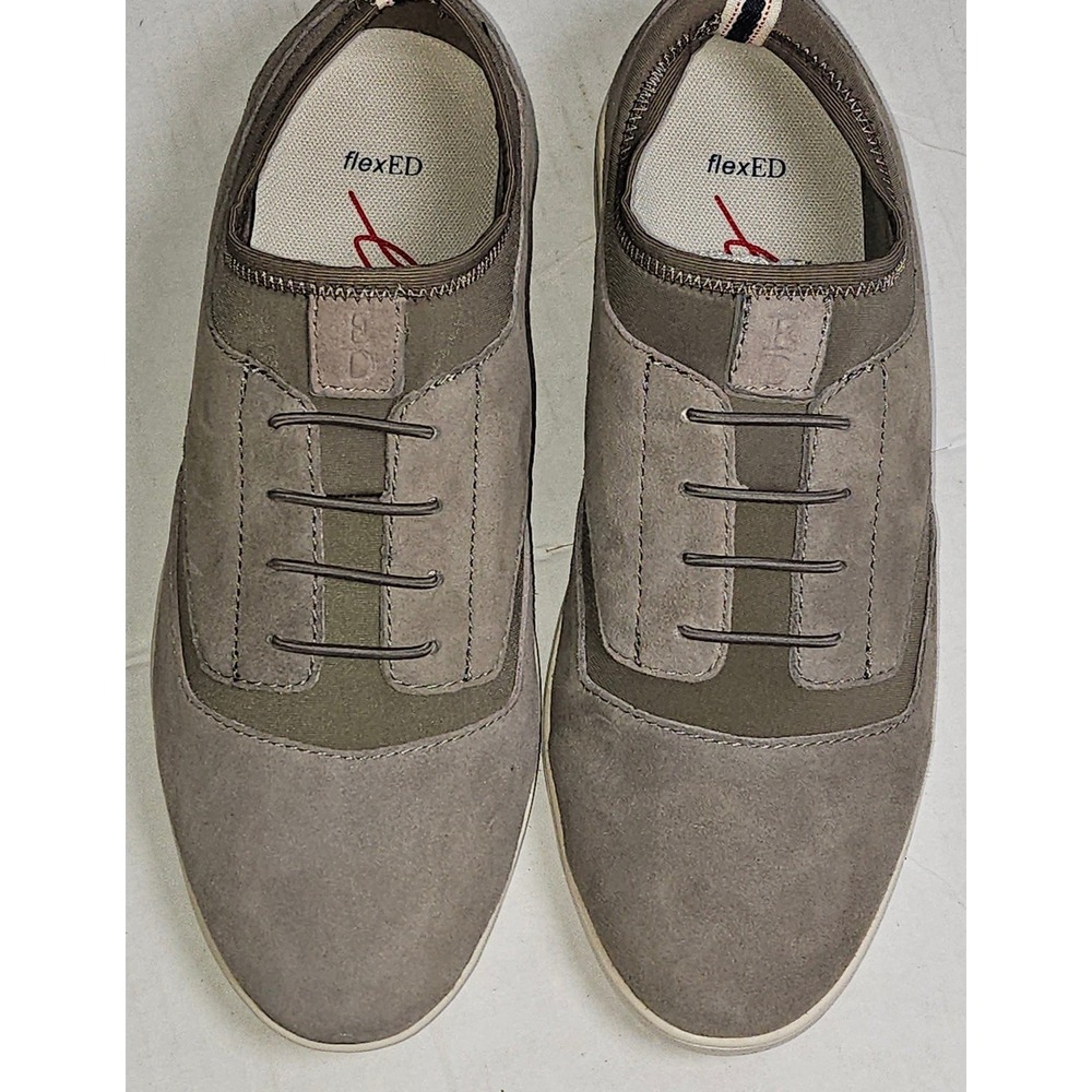 ED Ellen DeGeneres Atala Stone Grey Suede Slip On Sneakers Womens 6M ED-ATALA - Picture 6 of 10